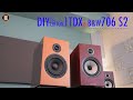 Diy speaker kit vs bw 706 s2 speaker comparison