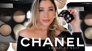 CHANEL ECLAT DE NUIT : NEW CHANEL SMOKEY EYESHADOW | Le Nuits de Chanel Review, Swatches Comparisons