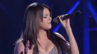 Selena gomez & the scene performing "a year without rain" on show
"lopez tonight" , 2010 .