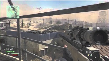 MW3 Noscope across map - Dome