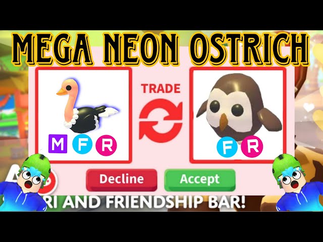 POOR NOOB Trading *MEGA NEON GUARDIAN LION* In RICH-ONLY VIP Adopt Me Server!!  TRADE PROOFS (Roblox) 