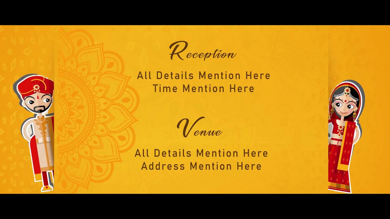 Wedding Invitation Templates After Effects || Project 88 - YouTube