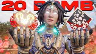 How the #1 Predator Drops a 20 Kill BOMB In Predator Lobbies || Apex Legends Season 14 (Chaoticmuch)