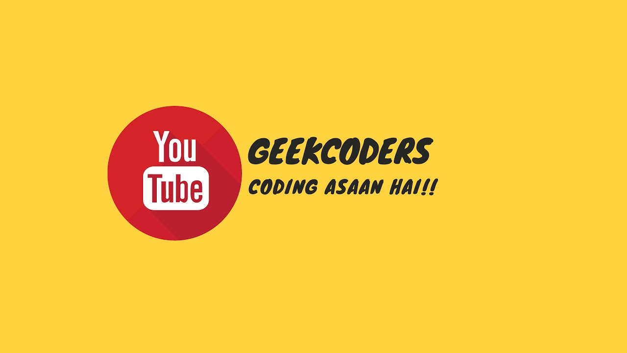 GeekCoders Live Stream - YouTube