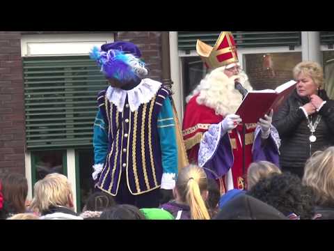 intocht sinterklaas deel 2 2017 op Schiermonnikoog
