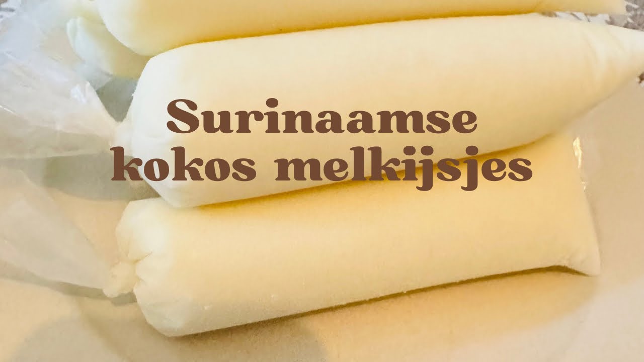 Surinaamse kokos 🥥 Melkijsjes