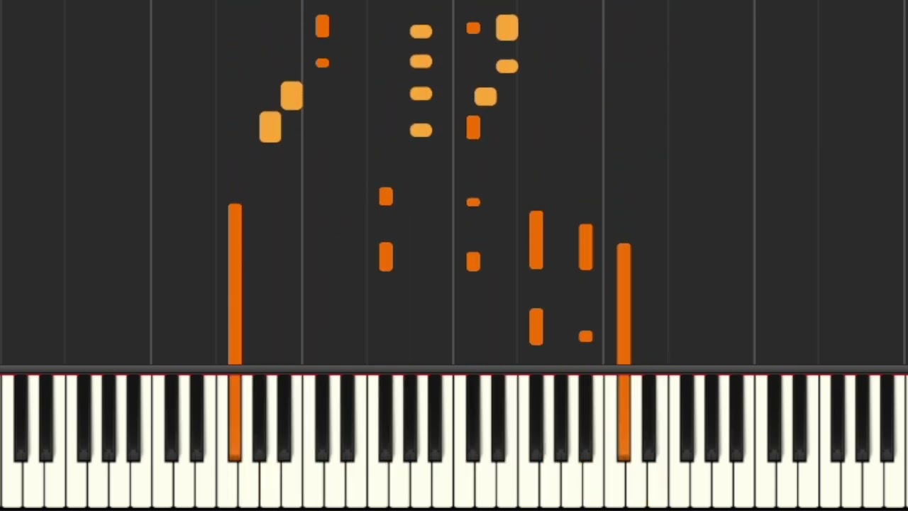 Libre (Nino Bravo) - Piano Solo Cover - Tutorial Synthesia