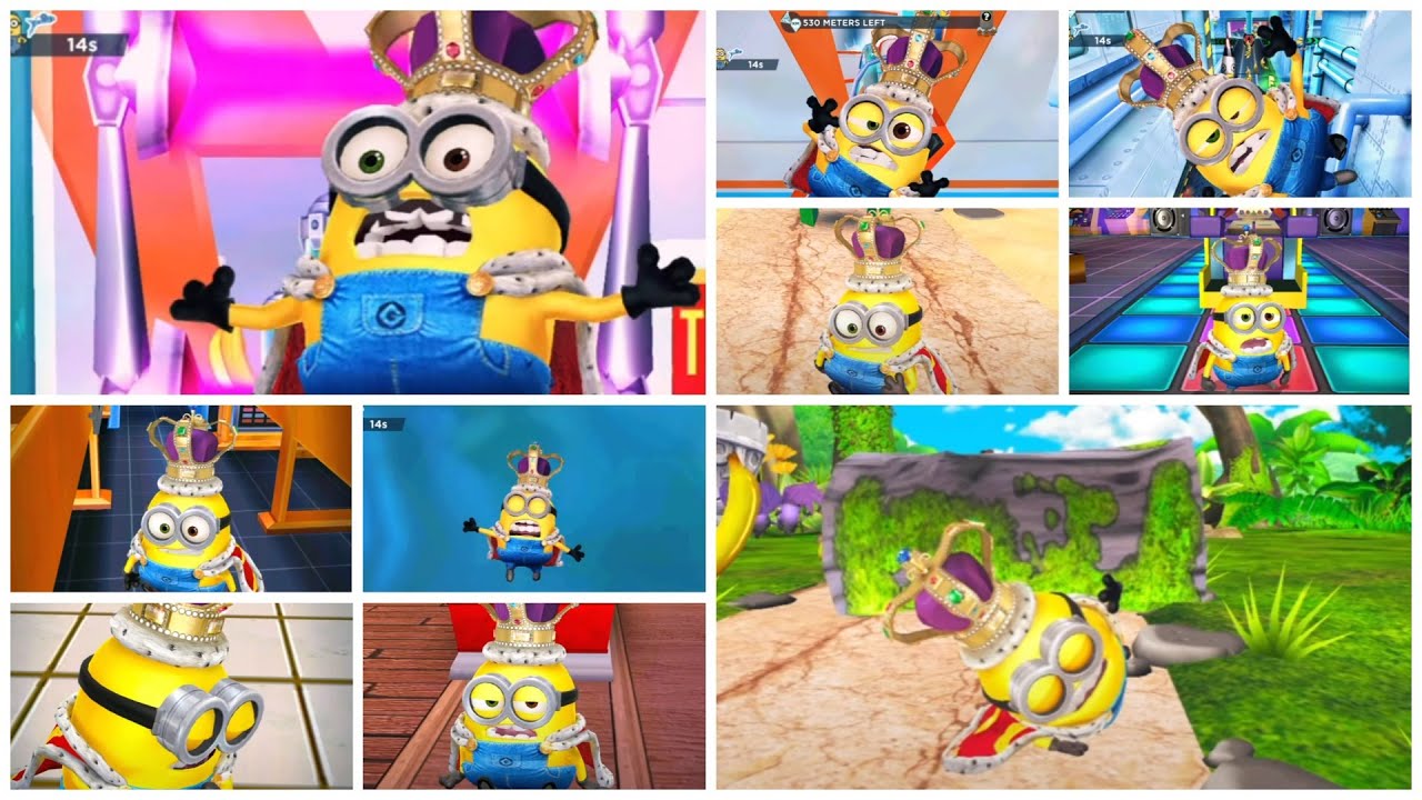 Minion Rush King Bob Funny Fails YouTube