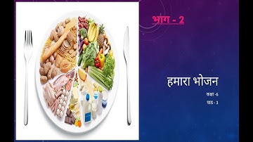 Home science, Class-6, Chapter-3, Part-2 "हमारा भोजन"