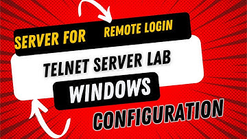 Telnet Server configuration on windows7