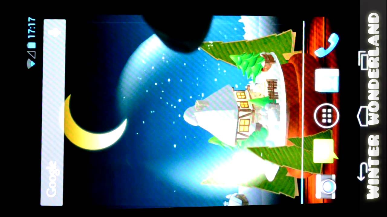 Winter Wonderland 3D Wallpaper - Free Android App