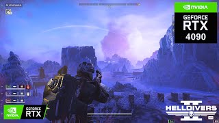 HELLDIVERS 2: DEFEND HEETH on RTX 4090 24GB (4K Maximum Graphics)