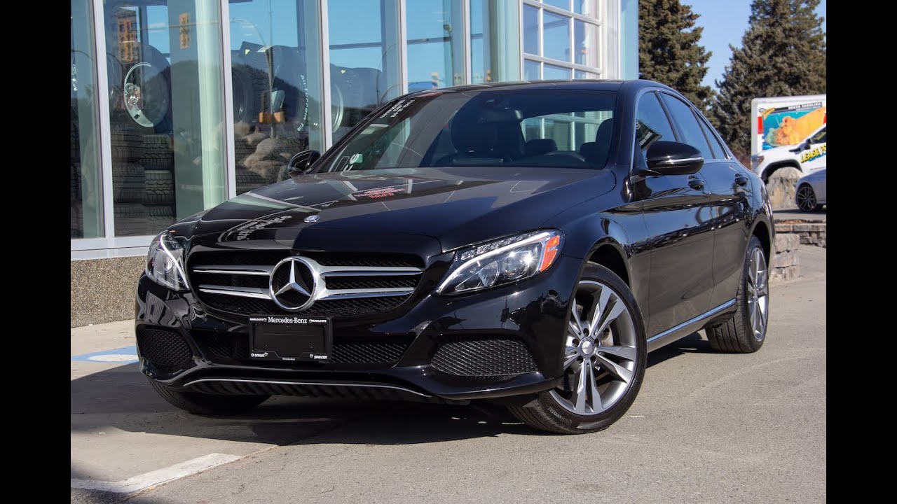 2016 Mercedes-Benz C300 4Matic For Sale at Mercedes-Benz Kamloops - YouTube