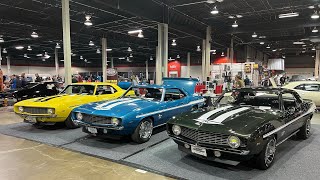 STROLL ALONG WITH ME THROUGH MILLIONS OF $$$ OF MUSCLE CARS IN CHICAGO ALL UNDER ONE ROOF!!!