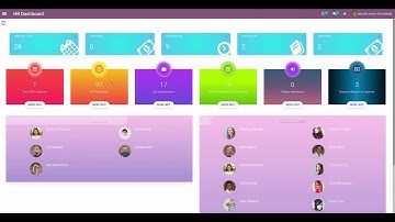 ODOO HR Dashboard