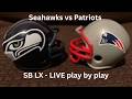 Seahawks vs Patriots 2.8.26: LIVE play by play &amp; reaction🏈 PART 2