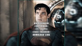 Superman 2025 17 Clips With Face Tracking Scenepacks Superman