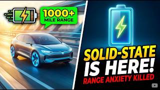 Celebrity The Battery that Killed Range Anxiety: Solid-State is FINALLY Here! 🔋⚡ Profile