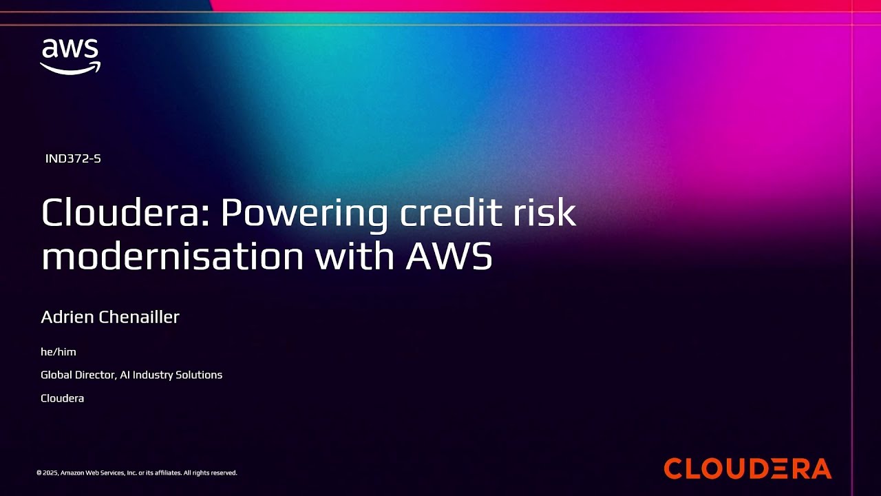 AWS re:Invent 2025 - Reinventing credit origination process through AI (IND372)