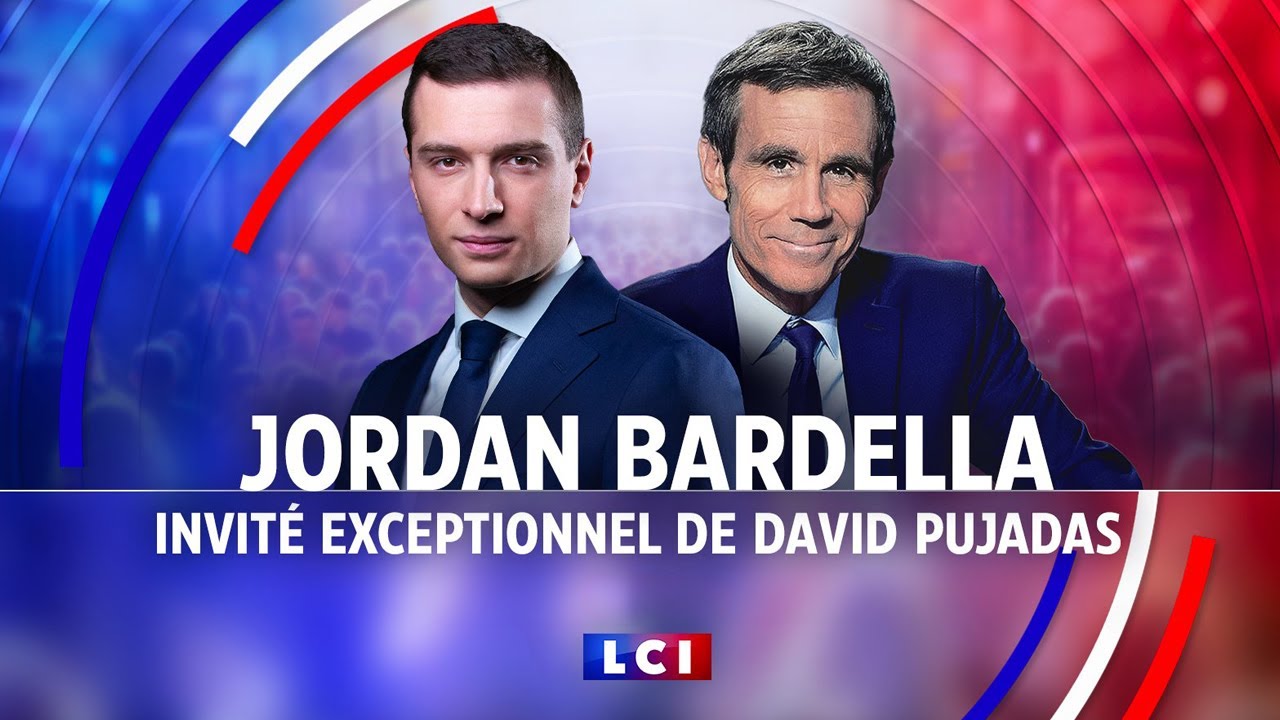 Jordan Bardella face à David Pujadas : "La condamnation de Marine Le Pen ? Un choc démocratique"｜LCI