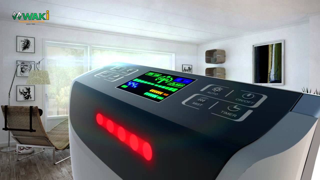 WAKi Multi Functional Ion Air Humidifier (WKA2023)_ENG version YouTube