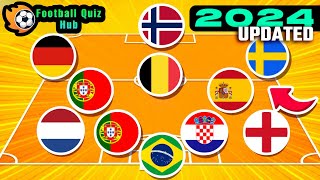 GUESS THE FOOTBALL TEAM BY PLAYERS NATIONALITY - SEASON 2023\/2024 | FQH QUIZ FOOTBALL 2024