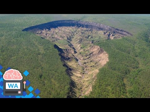 Video: Der In Sibirien Erscheinende Krater Wurde Als 