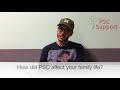 Gary taylor family life with psc