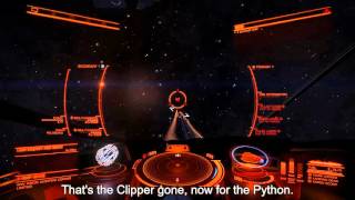 Python v Deadly Clipper CMDR YF Fury + Expert Python CMDR Spike Samson