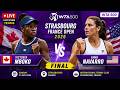 Victoria Mboko vs Emma Navarro 🎾LIVE SCORE TENNIS WTA STRASBOURG FRANCE OPEN 2026 | Final
