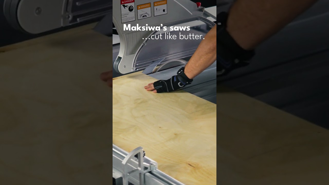 The BMT.3200.IR Titanium Sliding Panel Saw cuts like butter!