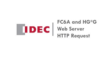 IDEC | FC6A/HG - HTTPRequest