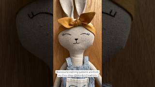 Sewing Project: Cute Bunny Doll ✂️ 🪡 🐰 #bunny #handmadetoys #sewingpatterns #sewingprojects
