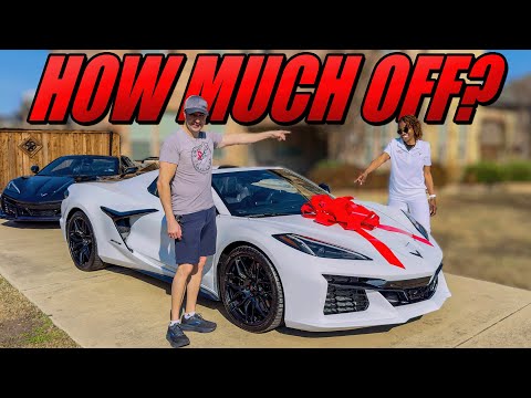 With Over 600 New 2025 Z06's Still Sitting! What She Paid!