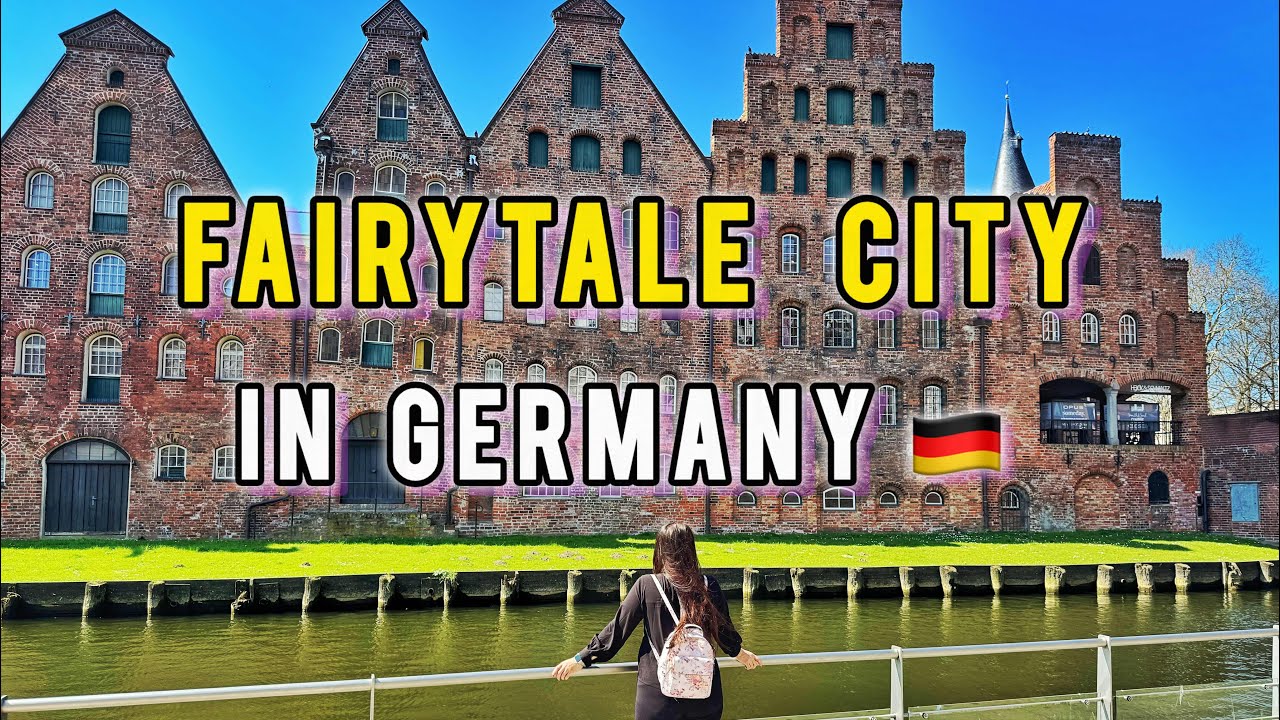 Lübeck, Germany Walking Tour | Authentic City Sounds & Sights (No Music, No Talking) - Part 1