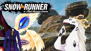 [SNOW RUNNNER]兄と一緒に復興作業