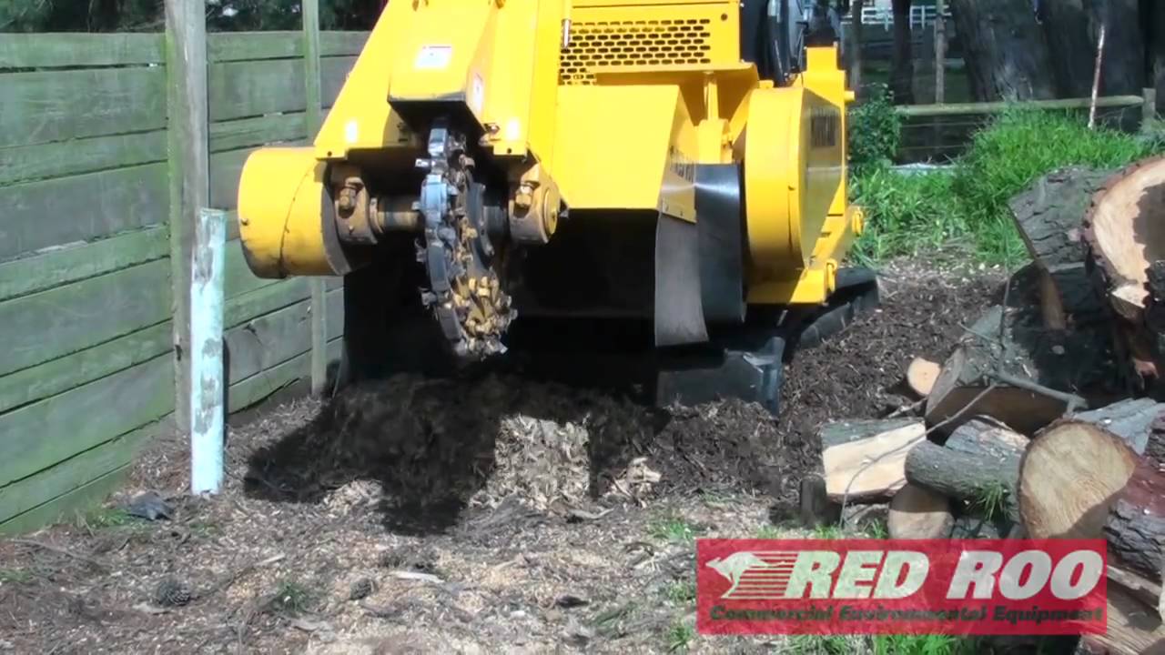 Hire Stumpgrinder 140HP REMOTE CONTROL YouTube
