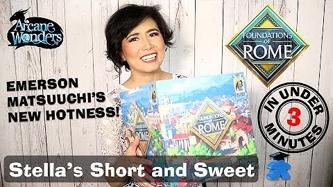 Foundations of Rome Board Game - Stella