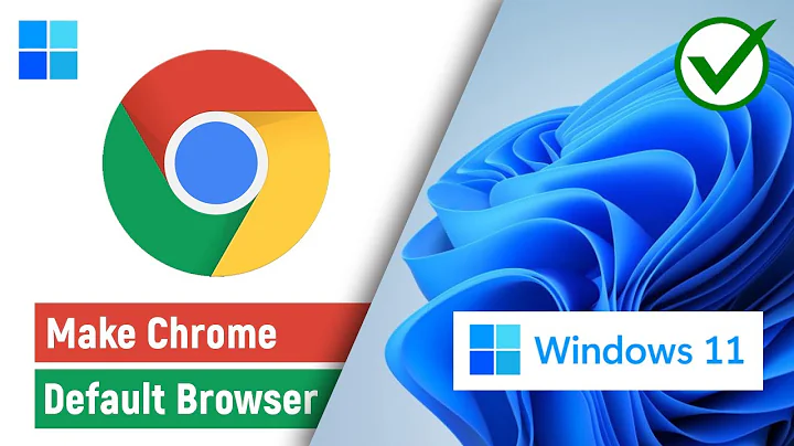 How to Make Google Chrome Default Browser in Windows 11 PC/Laptop