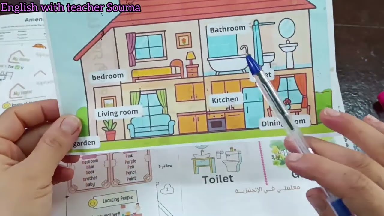 السنة الثالثة ابتدائي مراجعة عامة لتقويم واختبار الفصل الثاني لغة انجليزية