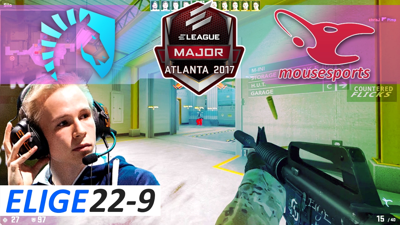 EliGE POV 22-9 CS:GO - mousesports vs Liquid [Nuke] ELEAGUE Major 2017 ...