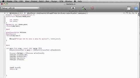 Tutorial Objective C - 21 - @Synthesize e @Property (Em Português).mov