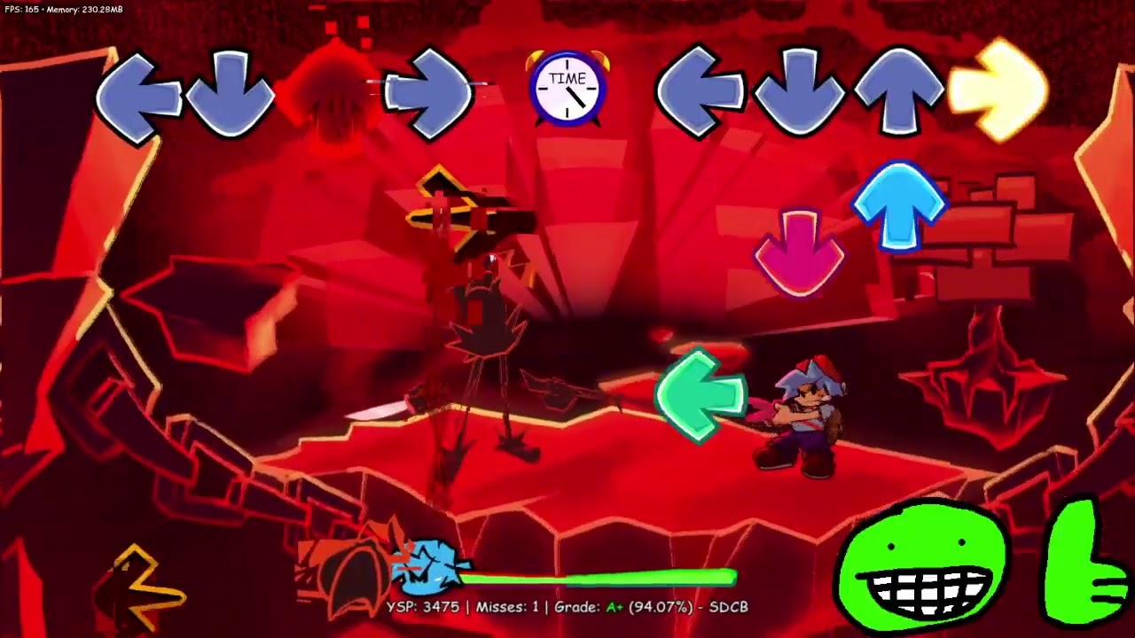 Firewall Gameplay - Baldi's Basics in Funkin'