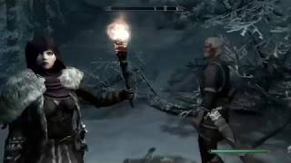 Sofia & Talsgar the Wanderer sing a duet. Elder Scrolls V: Skyrim