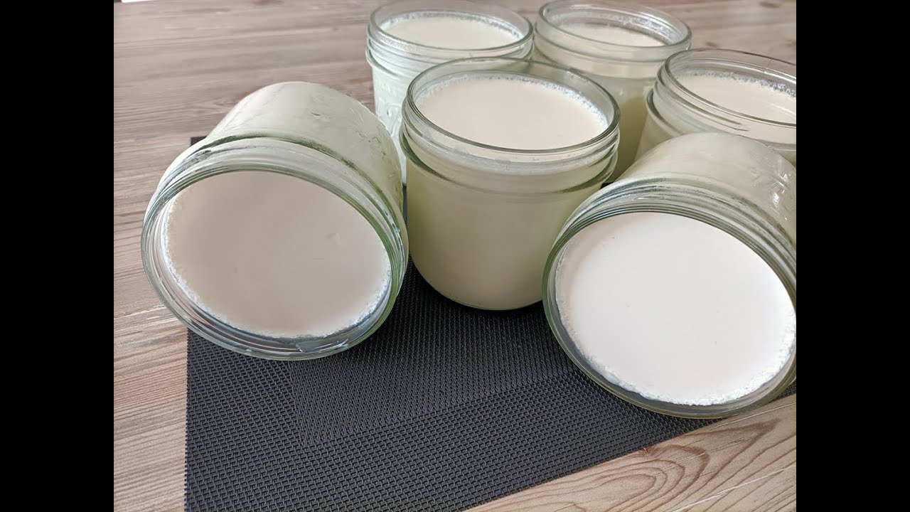 YAOURT MAISON SANS YAOURTIERÈ - Avec cette technique vos yaourts nature sont 100% ferme🔝