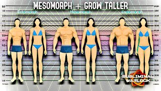 Become a Mesomorph + Grow Taller  - Programmed Audio - Sub Warlock