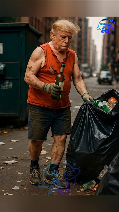 From Billionaire to Beggar: Trump's AI Downfall #trump #donaldtrump #aianimation #ai