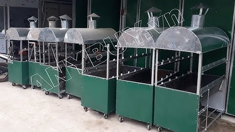 [ blogspot ] Lò quay vịt nướng than hoa ngoài trời