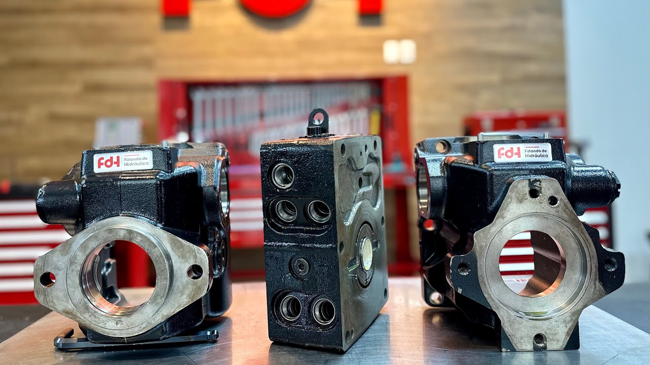 Montagem Bomba Danfoss H1 Tandem