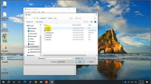 How to edit host file and block website